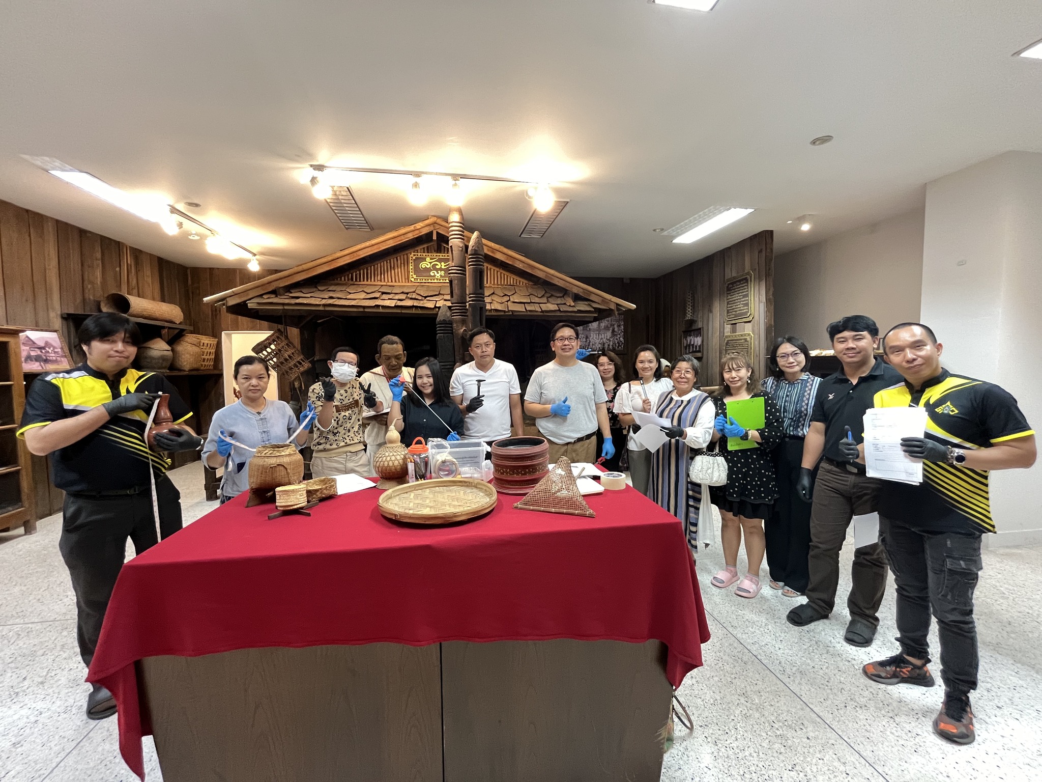 ภาพประกอบ: การอบรมเชิงปฏิบัติการ การควบคุมภายในด้วยการจัดทำทะเบียนวัตถุพิพิธภัณฑ์