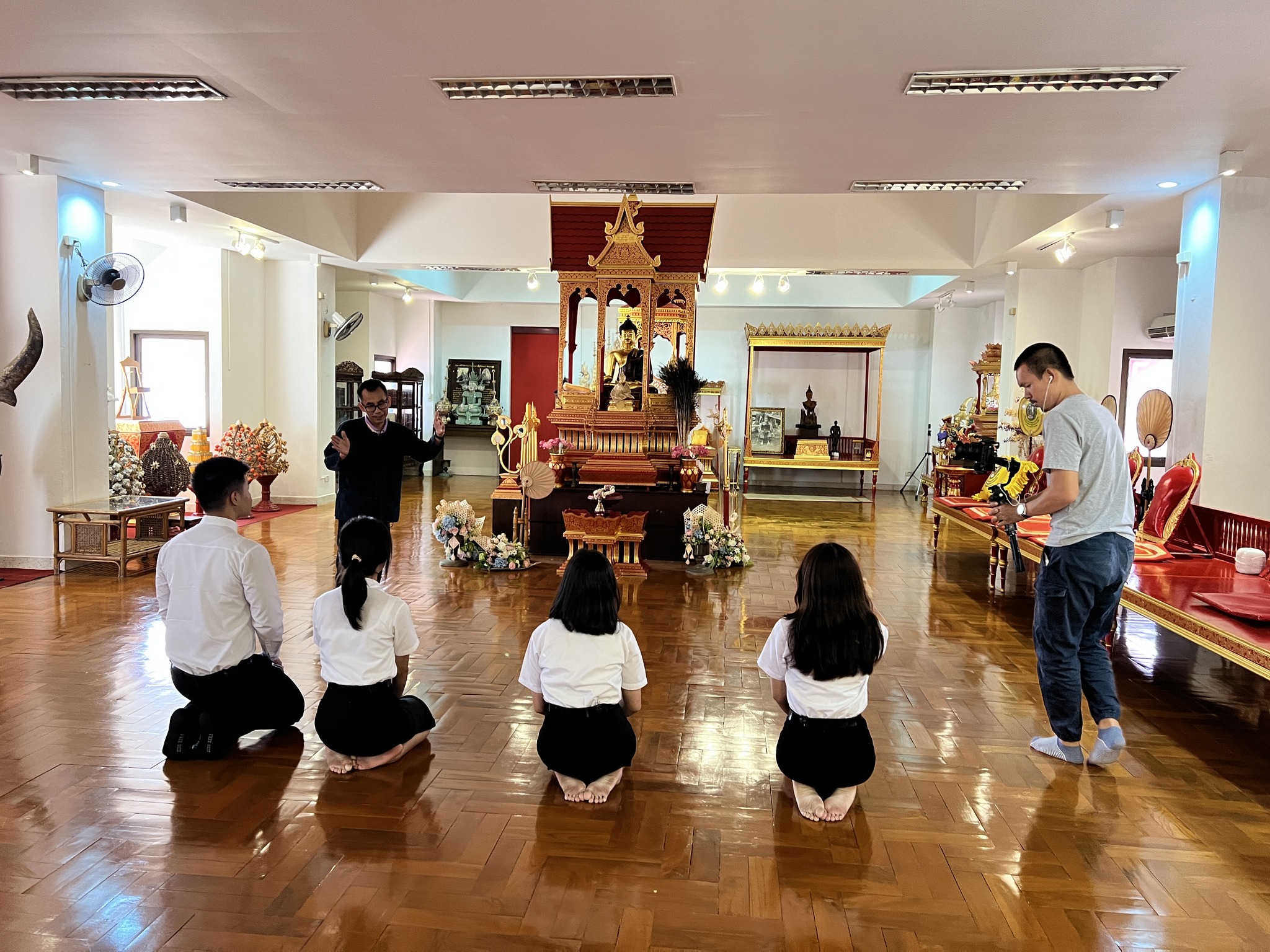ภาพประกอบ: บันทึกภาพและวิดีโอภาพรวมโครงการ Creative Lanna Selected “พิพิธภัณฑ์ศิลปะและวัฒนธรรม มหาวิทยาลัยราชภัฏเชียงใหม่”