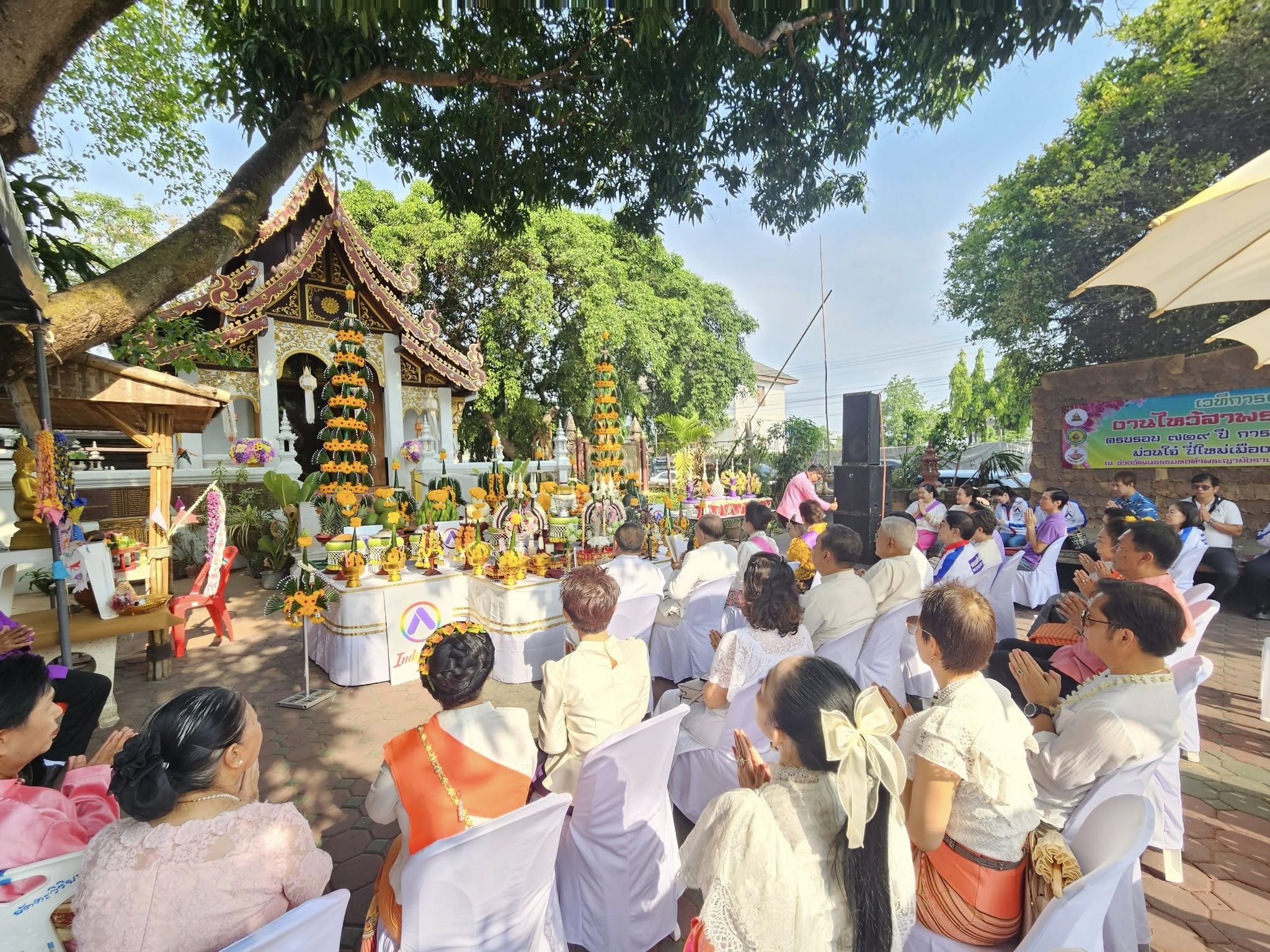 ภาพประกอบ: ร่วมงานไหว้สาพระญามังราย ครบรอบ 729 ปี การสร้างเมืองเชียงใหม่ ม่วนใจ๋ปี๋ใหม่เมือง ประจำปี 2568
