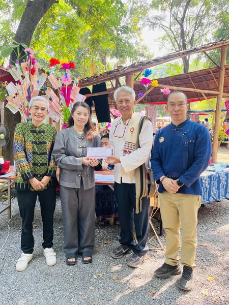ภาพประกอบ: ร่วมงานคุรุบูชา ประจำปี 2568 โดยทางมูลนิธิสืบสานล้านนา โฮงเฮียนสืบสานภูมิปัญญาล้านนา