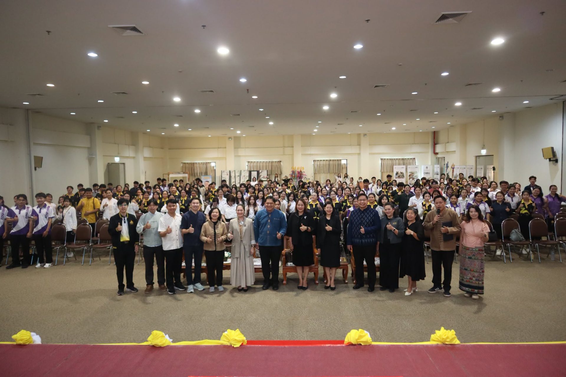 ภาพ: สำนักศิลปะและวัฒนธรรม มหาวิทยาลัยราชภัฏเชียงใหม่ จัดงาน CMRU Showcase แสดงผลงานศิลปวัฒนธรรมนักศึกษา
